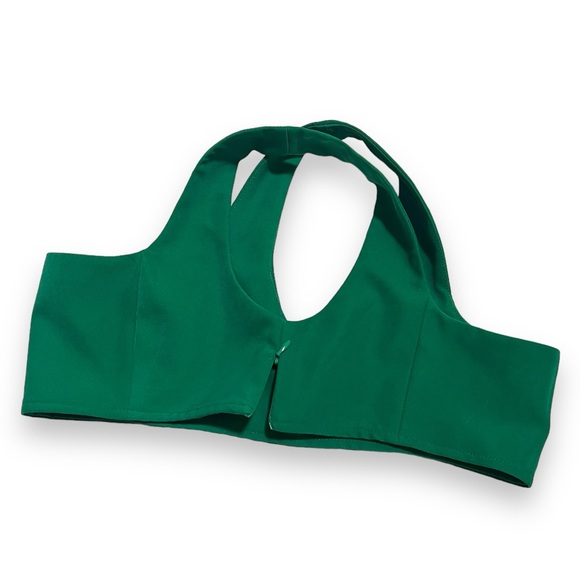 PRINCESS POLLY Huxley Emerald Green Tank Bra Size Large - Picture 5 of 8